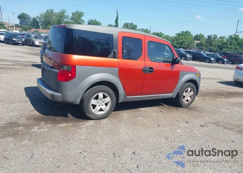 2003 Honda Element Ex из США, поврежденный, VIN 5J6YH285X3L041286